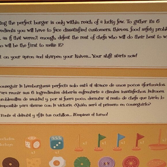 2 BALVI Board Games LUDO'S DINER & THE PERFECT BURGER 2-4 Players Ages 8+ NEW - Picture 5 of 8